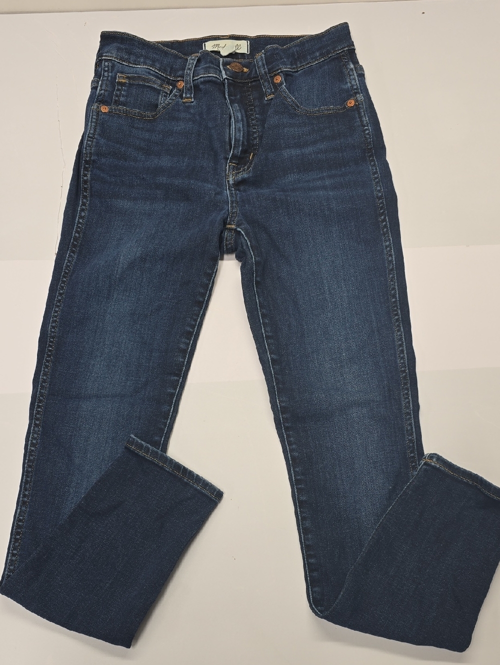 Madewell Deep Indigo Skinny‎ Jeans